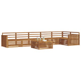 Outdoor Sofa Set 7 pcs Natural 3373574