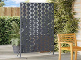 Privacy Screen Anthracite 100 x 50 x 180 cm Steel 868579