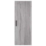 Wall Mounted Cabinet Grey Sonoma 34.5x34x90 cm 828858