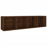 Book Cabinet/TV Cabinet Brown Oak 36x30x143 cm Engineered Wood 815248