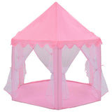 Princess Play Tent with 250 Balls Pink 133x140 cm 3107714