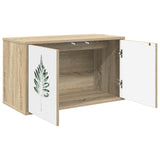Wall-mounted TV Cabinet HANAU 69 x 33 x 40 cm Sonoma Oak 8007141