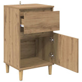 Bedside Cabinet with Drawer 2 pcs Artisan Oak 40 x 35 x 70 cm 881236