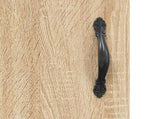Sideboard Sonoma Oak 34.5x34x90 cm Engineered Wood 830439