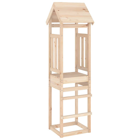 ZNTS Play Tower 52.5x46.5x206.5 cm Solid Wood Pine 826511