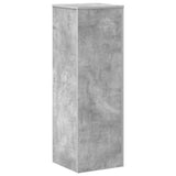 Plant Stand Concrete Grey 33x33x100 cm Engineered Wood 852954