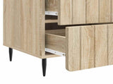 Bedside Cabinet Sonoma Oak 43x 41 x 68 cm Engineered Wood 894327