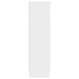 ZNTS Shoe Cabinet White 100.5x28x100 cm Engineered Wood 840422