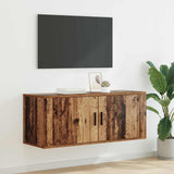Wall Mounted TV Cabinet Old Wood 100 x 34.5 x 40 cm 881153