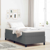 Platform Bed Frame Light Grey 90 x 190 cm Fabric 3337382