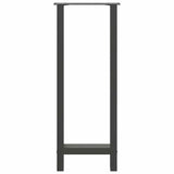 Bar Table Legs Anthracite 2 pcs 40x cm Steel 4013338