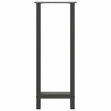 ZNTS Coffee Table Legs Anthracite 2 pcs 40x cm Steel 4013338