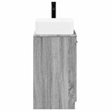 Bathroom Furniture Set Grey Sonoma Engineered Wood 3404228