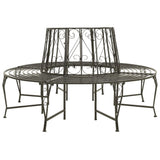 Tree benches 1-Seater 160 x 89 cm Steel 313033
