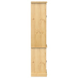 Bathroom Cabinet Corona 50x40x185 cm Solid Wood Pine 4002792