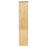 Bathroom Cabinet Corona 50x40x185 cm Solid Wood Pine 4002792