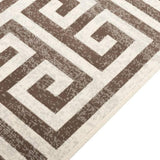 ZNTS Indoor & Outdoor Rug Short Pile Multicolour 160x230 cm Anti Slip 4007223