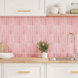 Rectangular Tile 20 pcs Pink 29 x 23 x 0.08 cm 42021258