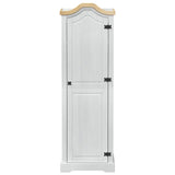 Wardrobes with Shelf White 55 x 52 x 170 cm Solid Pine Wood 42024933