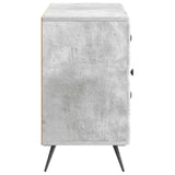 Sideboard Concrete Grey 89 x 34.5 x 60 cm Engineered Wood 895578