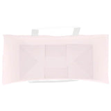 Paper Bags 250 pcs with Handles Pink 26x12x35 cm 4101898