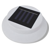 Outdoor Solar Lamp Set 6 pcs Fence Light Gutter Light White 41181
