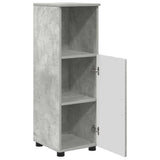 Bathroom Cabinet with Storage Concrete Grey 30 x 35 x 95 cm 883317