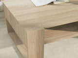 Coffee Table Sonoma Oak 92 x 53 x 45 cm Engineered Wood 8000094