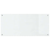 Kitchen Backsplash 2 pcs Transparent 110 x 50 cm Tempered Glass 3415489