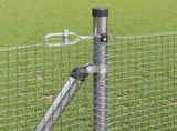 Welded Wire Fence with Concrete Base 10 x 1 m 3352282