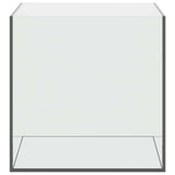 Aquarium with Storage Transparent 30 x 30 x 30 cm Glass 42020380