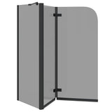 Shower Enclosure Manual Black 120 x 68 x 130 cm 42018549