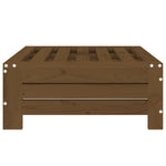ZNTS Parasol Base Cover Honey Brown Solid Wood Pine 825334