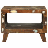 Coffee Table Multicolour 50 x 50 x 35 cm Solid Reclaim Wood 4104531