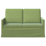 2 Seater Sofa Light Green 130 x 81 x 82 cm Velvet 42041057