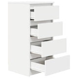 Sideboard White 37.5x35x76 cm Engineered Wood 861751