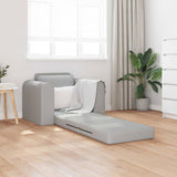 Sofa Bed Cloud Grey 98 x 71 x 83 cm Fabric 4106664
