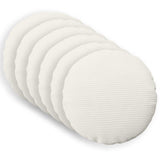 Cushion Cover 6 pcs HEERLEN Cream 60 cm Corduroy 922922