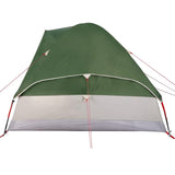 ZNTS Camping Tent Dome 2-Person Green Waterproof 94773