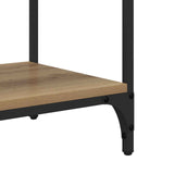 Console Table Artisan Oak 75 x 34.5 x 75 cm Engineered Wood 882249