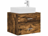 Bathroom Cabinet Set 3 pcs Smoked Oak 53 x 34.5 x 63 cm 3405855