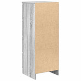 Sideboard Grey Sonoma 37.5x35x99 cm Engineered Wood 861702