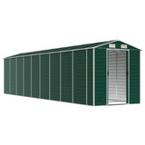 Garden Shed Green Galvanised Steel Large Garden Shed 3188239