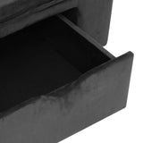 Dog Sofa with Drawer Dark Grey 75x50x38 cm Plush 171079