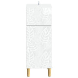 Bathroom Storage Cainet DELFT High Gloss White 30 x 31 x 80 cm 897049