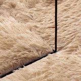 Shaggy Rug High Pile NAVARRA Beige 240x340 cm Polyester 4102853