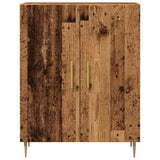 Sideboard Old Wood 69.5x34x90 cm Engineered Wood 857175