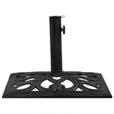 Umbrella Base Black 47x47x33 cm Cast Iron 317764