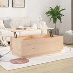 Coffee Table 100x50x35 cm Solid Wood Pine 813420