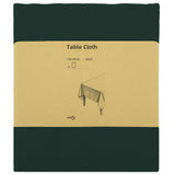 Table Cloth 5 pcs Rectangular Dark Green 110 x 160 cm Polyester 42040193